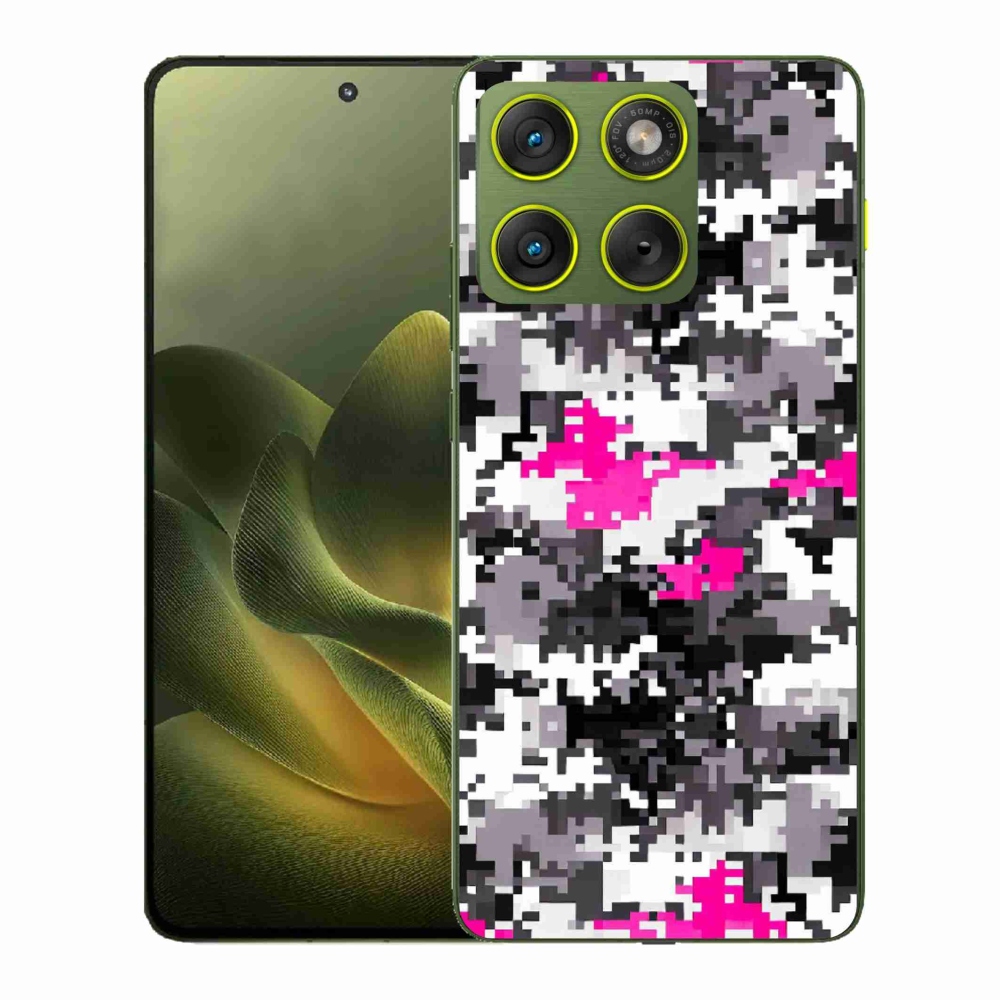 Zselés borítás mmCase a Motorola Edge 70 készülékhez - álcázó minta 4
