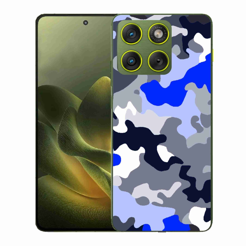 Zselés borítás mmCase a Motorola Edge 70 készülékhez - terepszínű minta 8