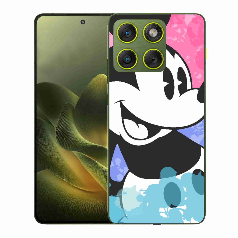 Zselés borítás mmCase a Motorola Edge 70 készülékhez - mickey mouse