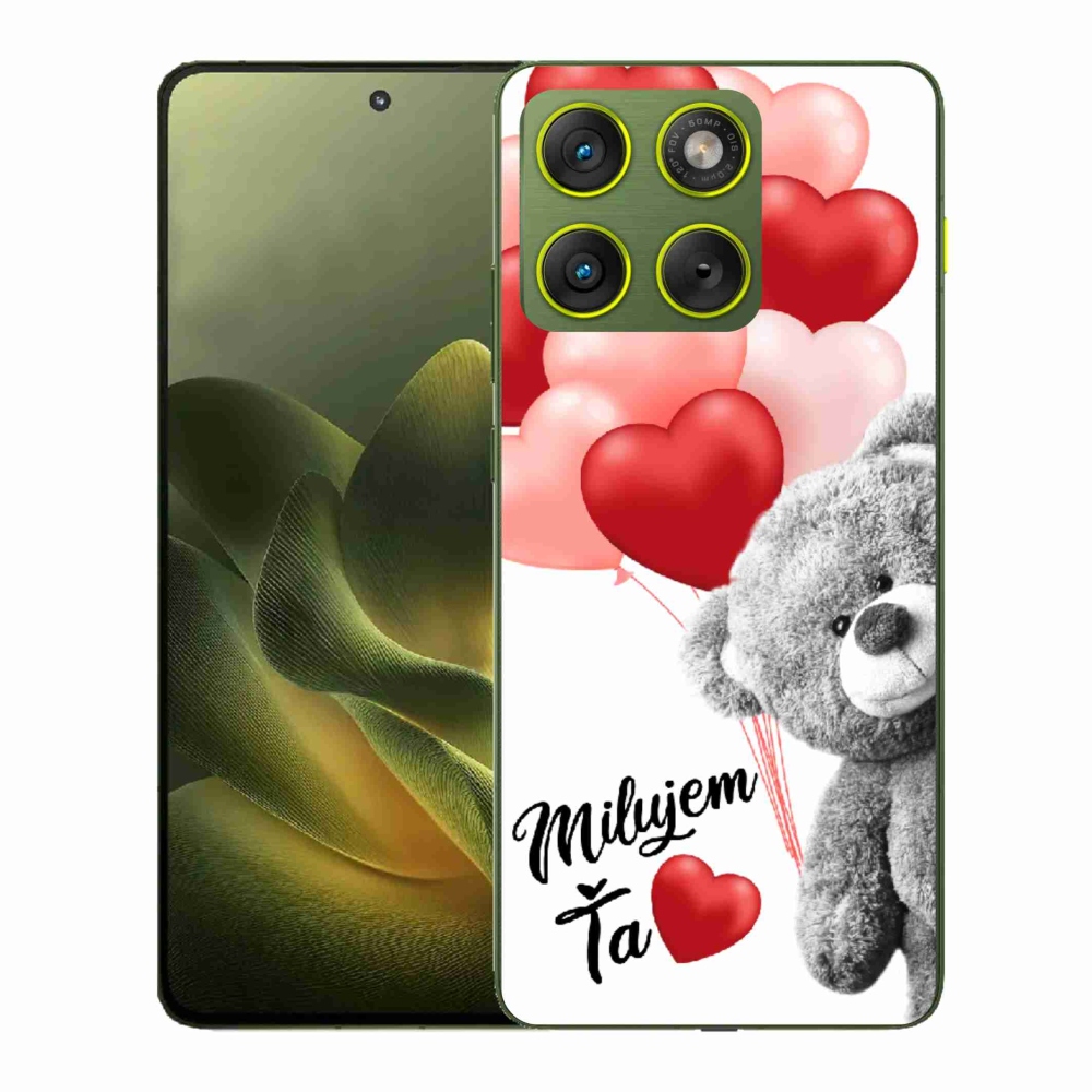 Zselés borítás mmCase a Motorola Edge 70 készülékhez - I love you en