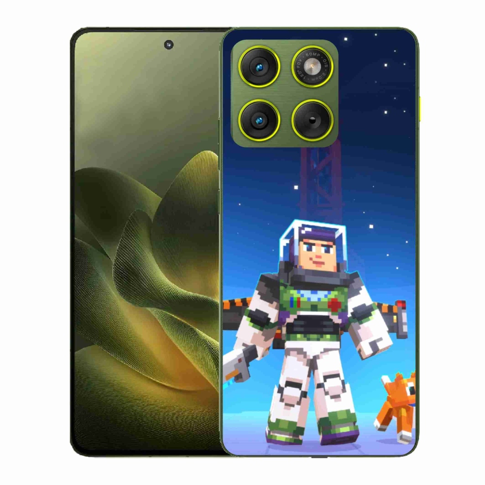 Zselés borítás mmCase a Motorola Edge 70 készülékhez - minecraft 2