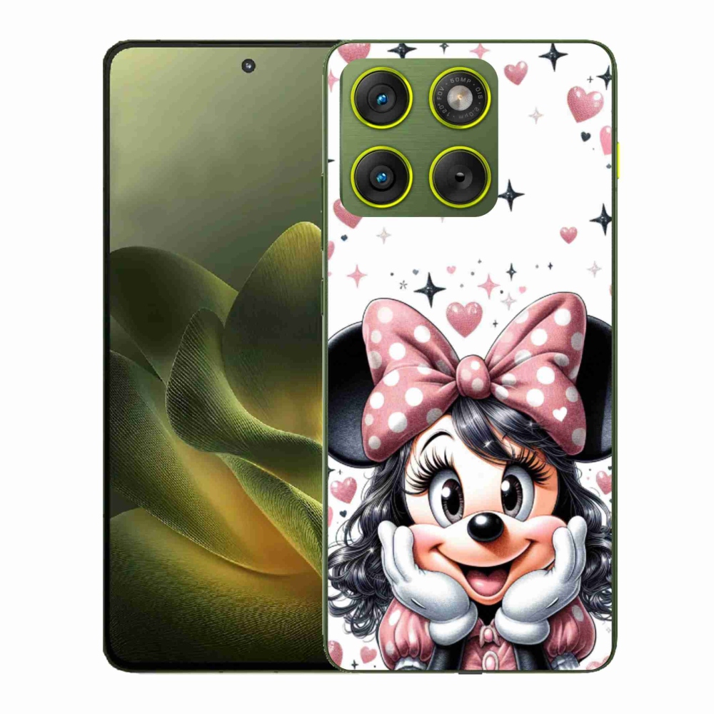 Zselés borítás mmCase a Motorola Edge 70 készülékhez - minnie