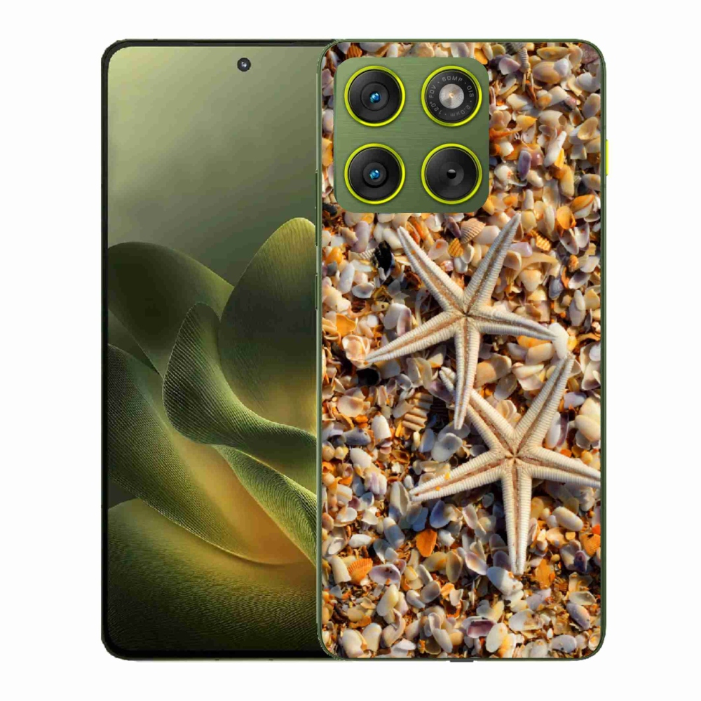 Zselés tok mmCase a Motorola Edge 70 készülékhez - tengeri csillag