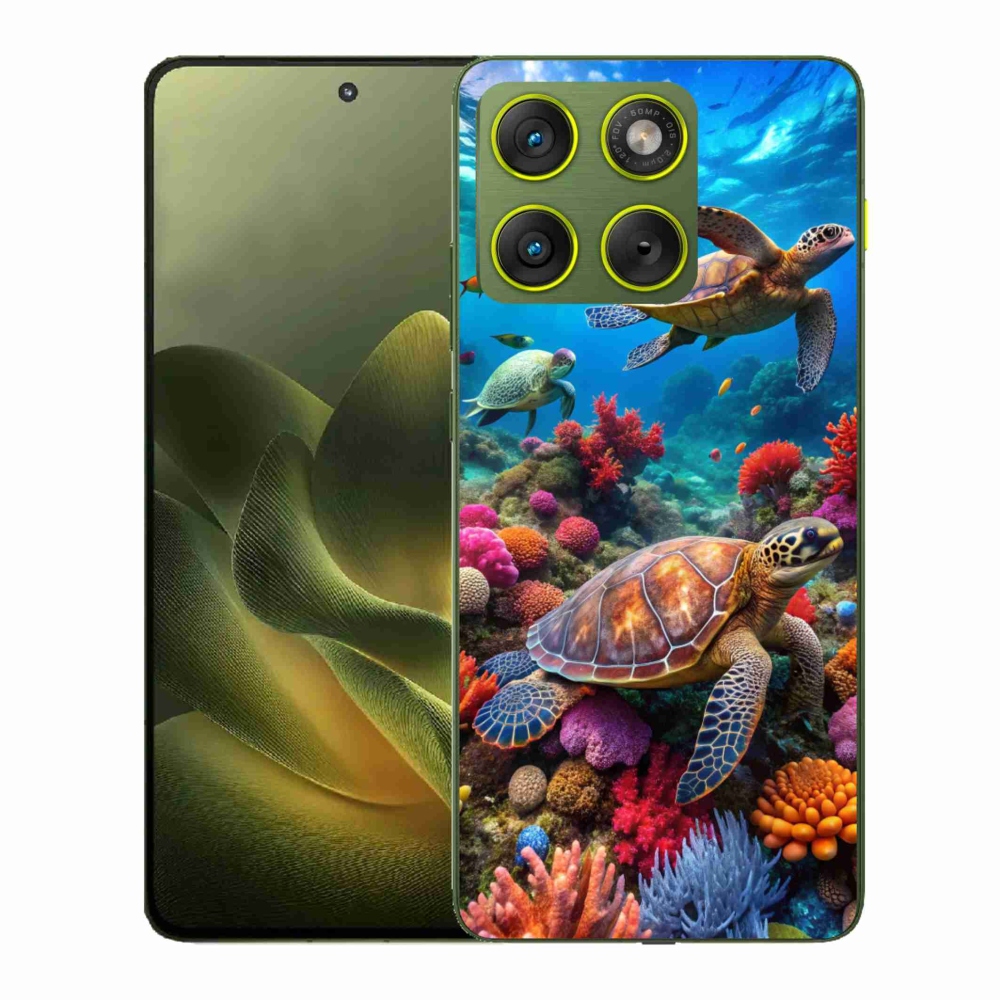 Zselés borítás mmCase a Motorola Edge 70 készülékhez - Sea World 2