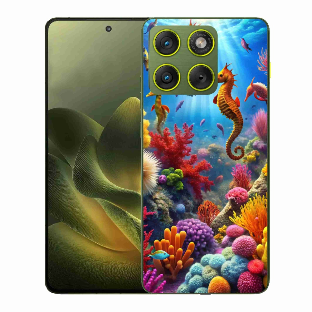 Zselés borítás mmCase a Motorola Edge 70 készülékhez - Sea World 3
