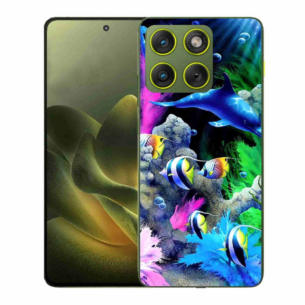 Zselés borítás mmCase a Motorola Edge 70 készülékhez - Sea World