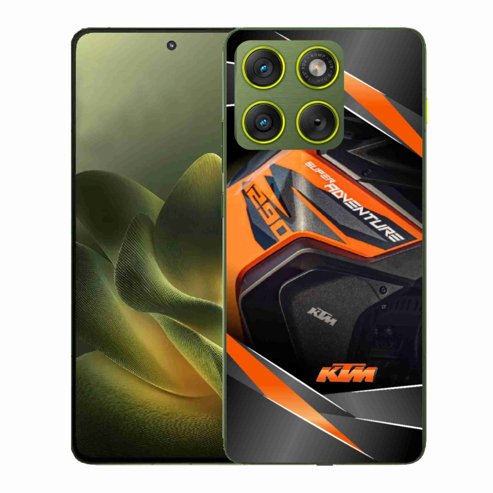 Zselés borítás mmCase Motorola Edge 70 - motorkerékpár ktm