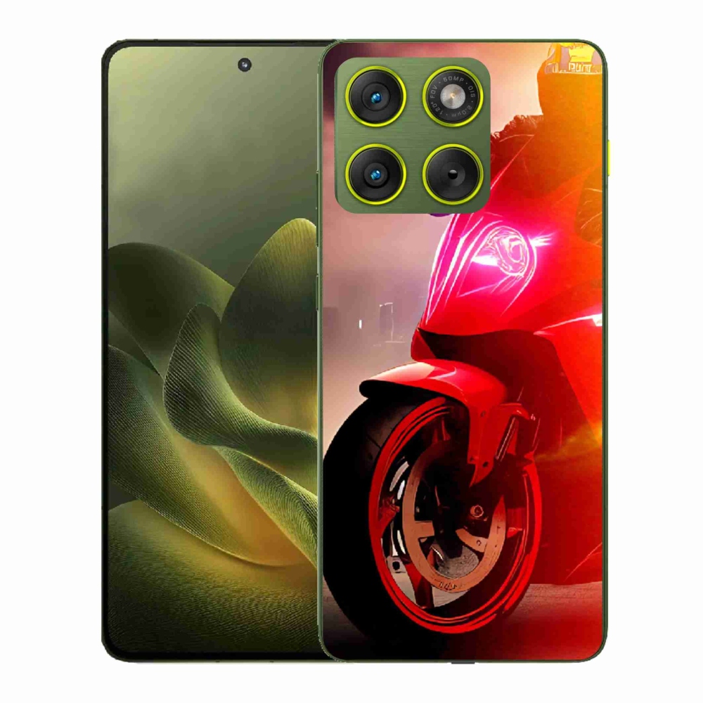 Zselés borítás mmCase a Motorola Edge 70 - motorkerékpárhoz