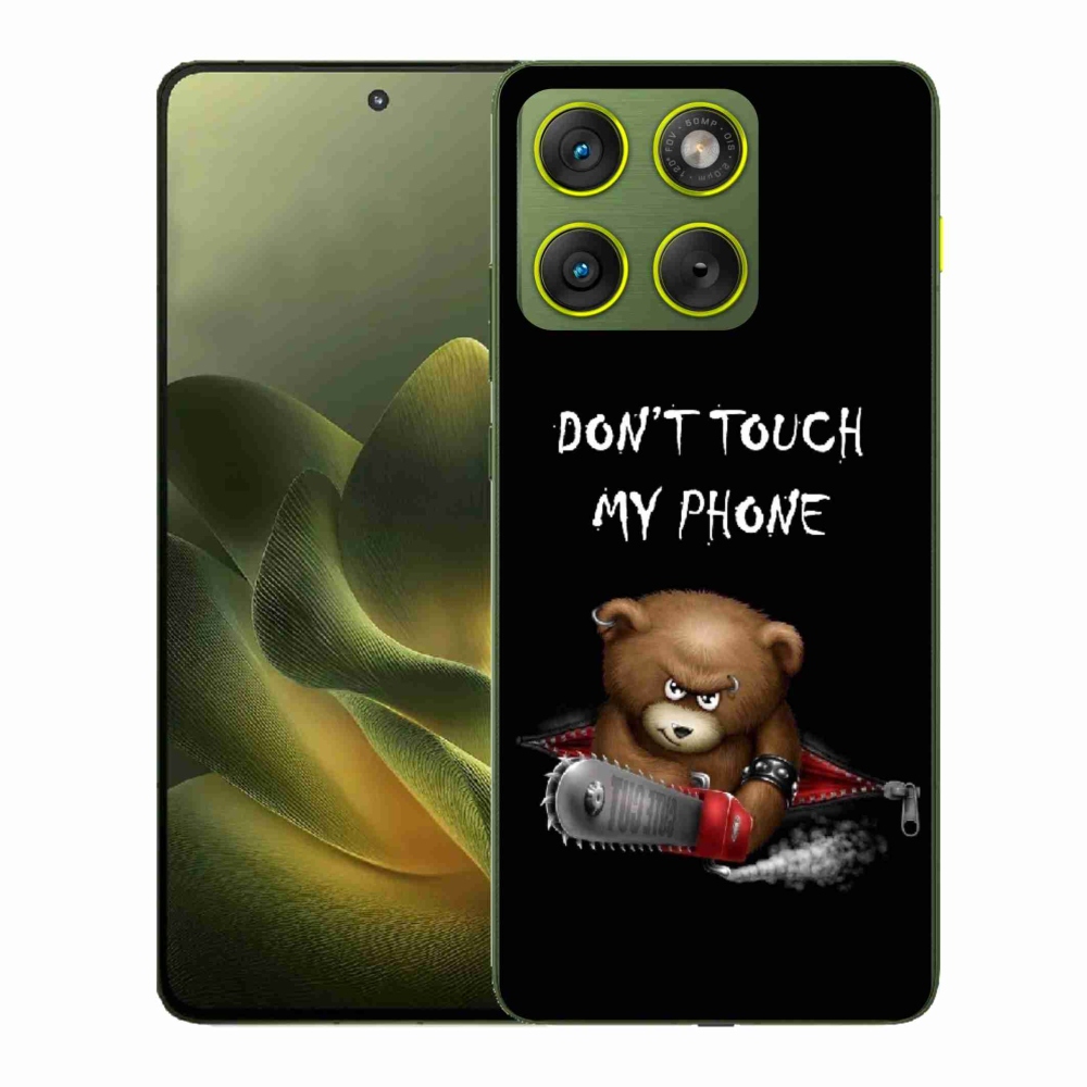 Zselés borítás mmCase a Motorola Edge 70 készülékhez - ne érintse meg a telefont