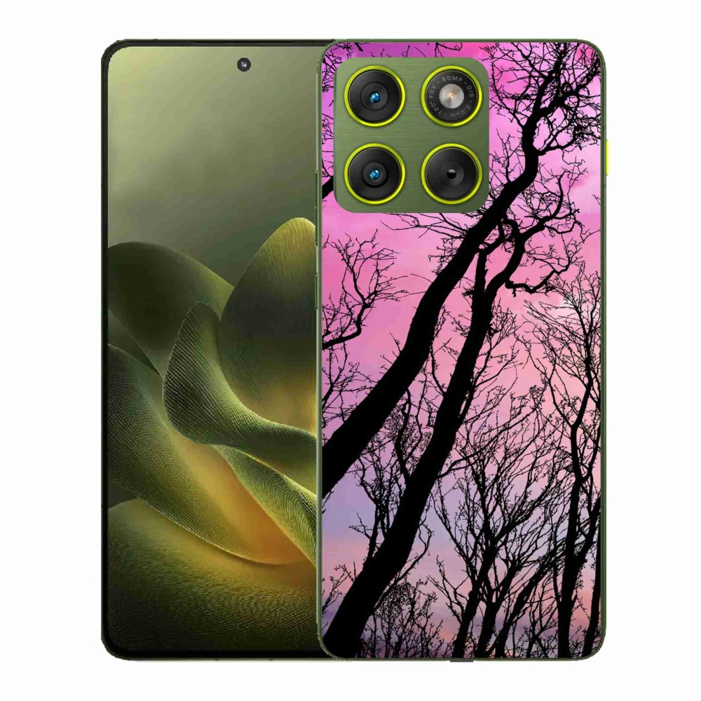 Zselés borítás mmCase a Motorola Edge 70-hez - kidőlt fák