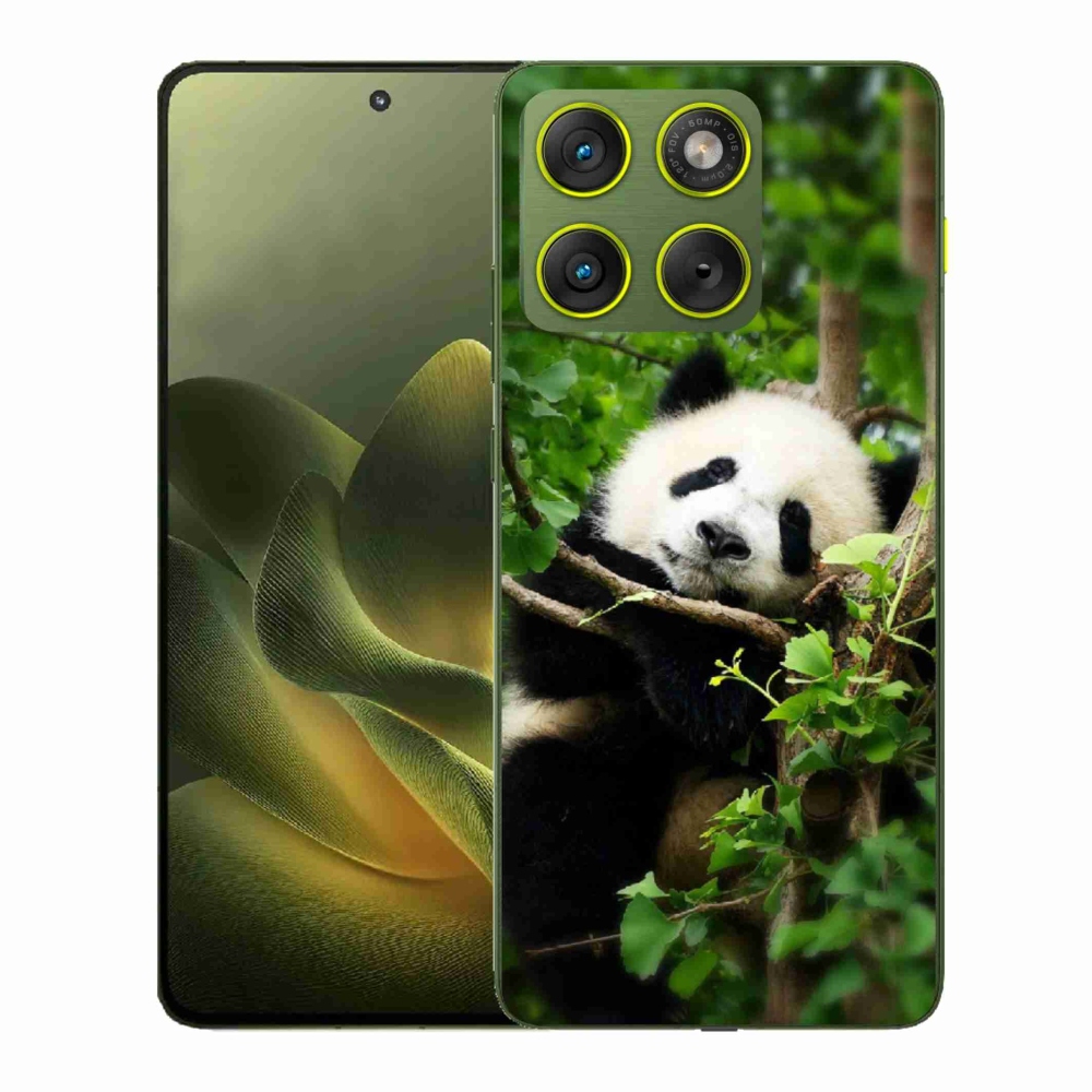 Zselés borítás mmCase a Motorola Edge 70 készülékhez - panda