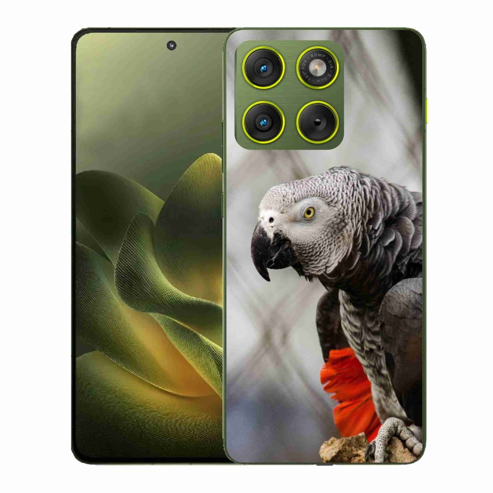 Zselés borítás mmCase a Motorola Edge 70-hez - parrot jacko 3