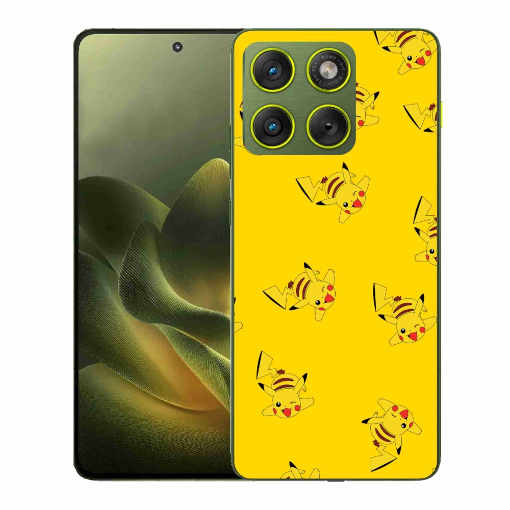 Zselés borítás mmCase a Motorola Edge 70 készülékhez - pikachu