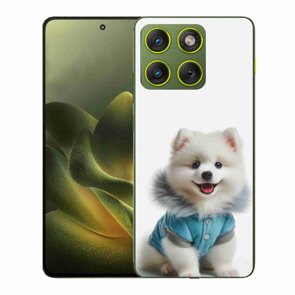 Zselés borítás mmCase a Motorola Edge 70-hez - pomerániai