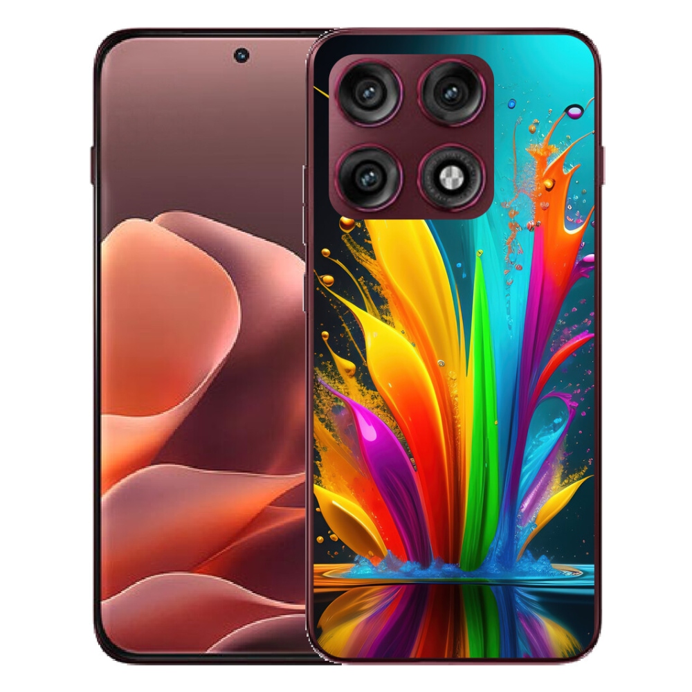 mmCase géltok a Motorola Edge 70 Pro-hoz – absztrakt motívum 1