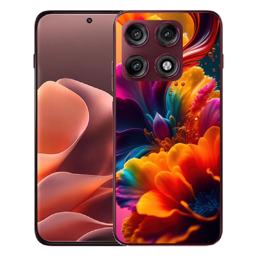 mmCase gélhuzat a Motorola Edge 70 Pro-hoz – absztrakt motívum 2