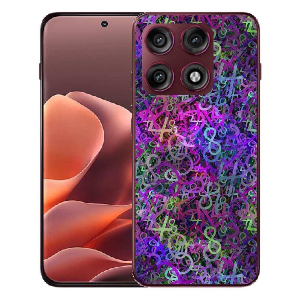 mmCase gélhuzat a Motorola Edge 70 Pro-hoz – absztrakt motívum 25