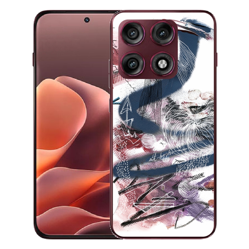 mmCase gélhuzat a Motorola Edge 70 Pro-hoz – absztrakt motívum 28