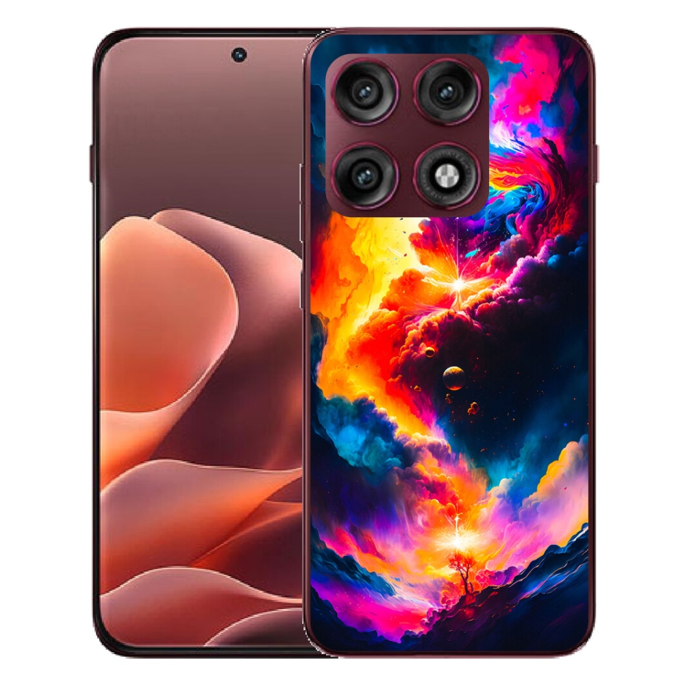 mmCase géltok a Motorola Edge 70 Pro-hoz – absztrakt motívum
