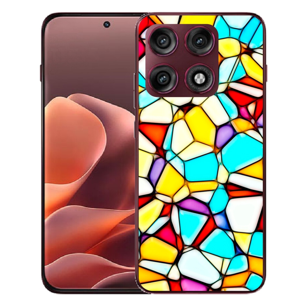 mmCase gélhuzat a Motorola Edge 70 Pro-hoz – absztrakt motívum 40