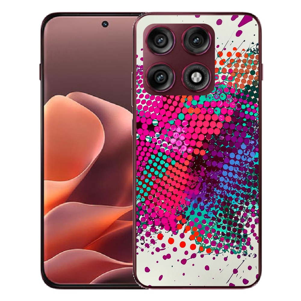 mmCase gélhuzat a Motorola Edge 70 Pro-hoz – absztrakt motívum 65