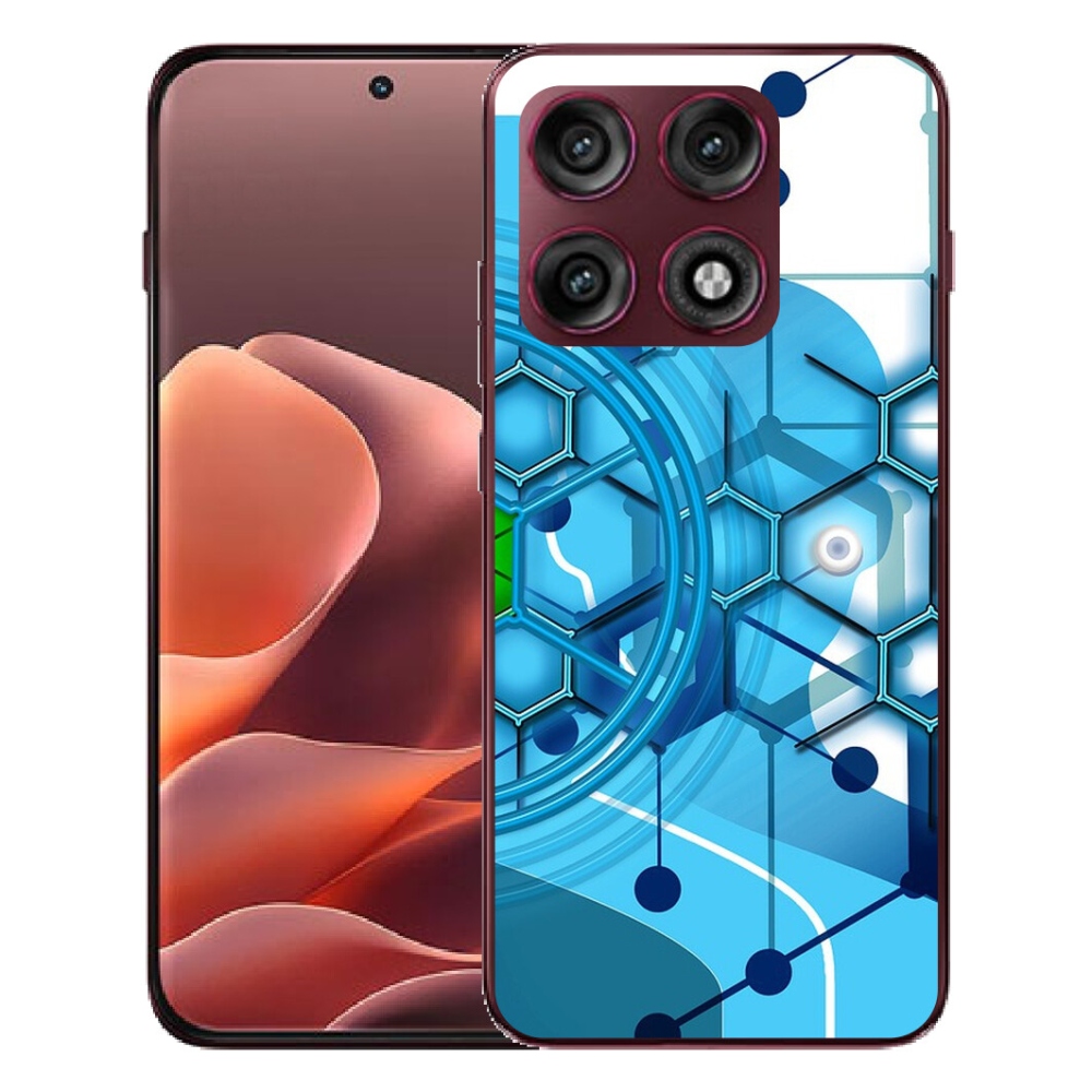 mmCase gél tok a Motorola Edge 70 Pro-hoz – absztrakt minta 2