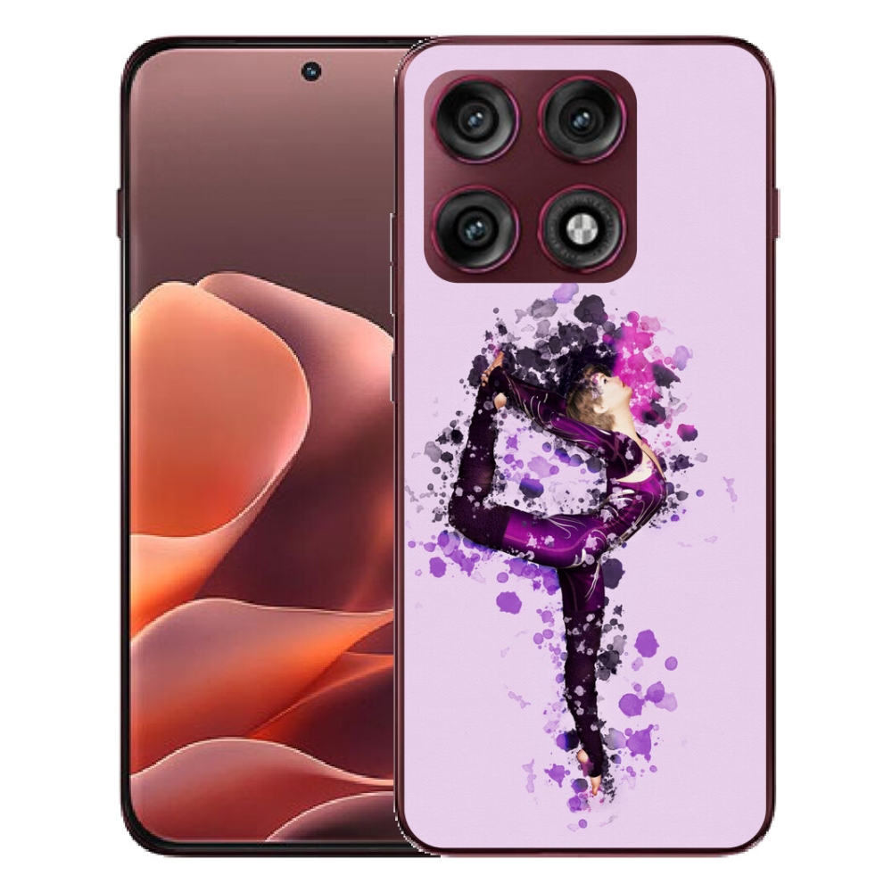 mmCase gélhuzat a Motorola Edge 70 Pro-hoz – balerina