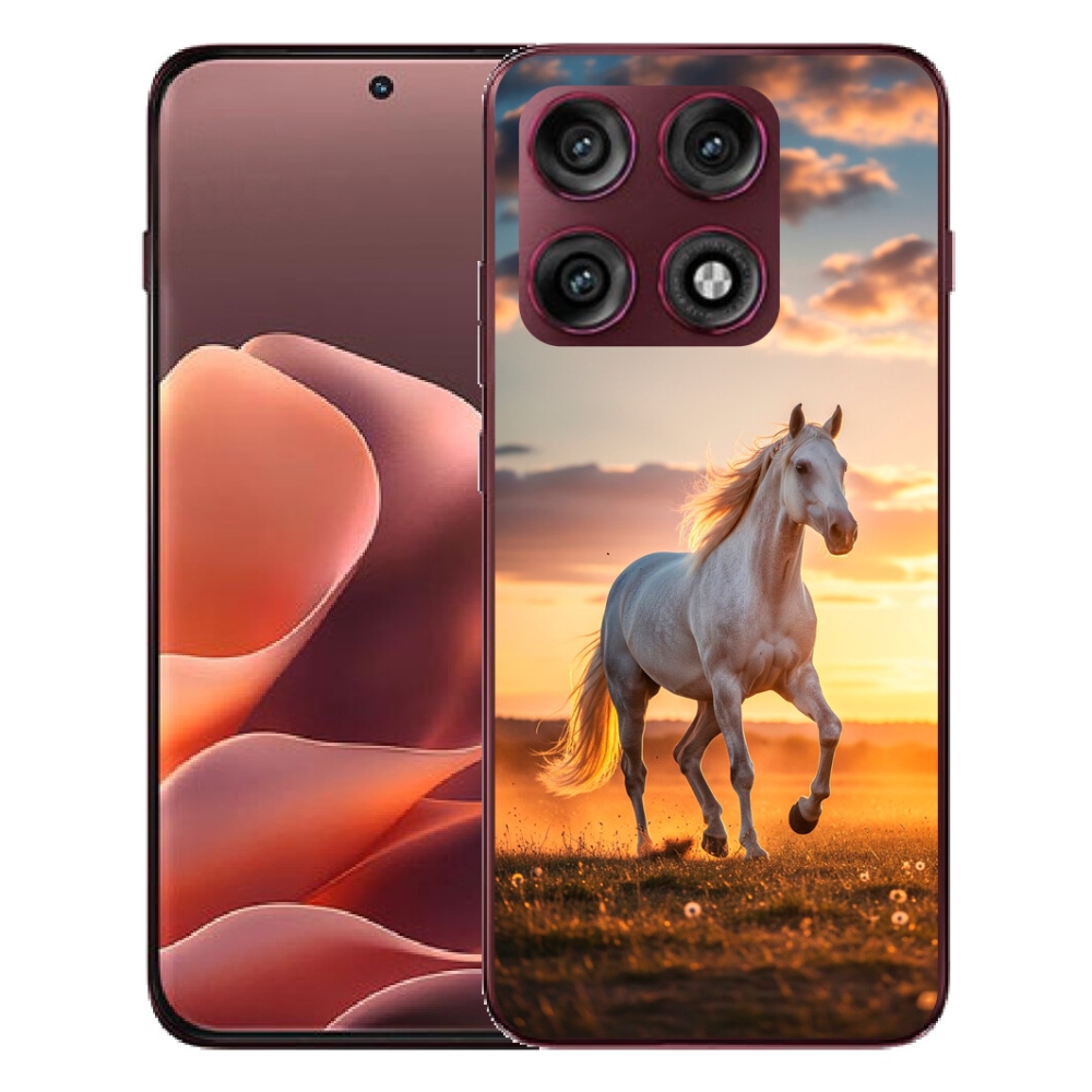mmCase géltok a Motorola Edge 70 Pro-hoz – „Futó fehér ló 2”