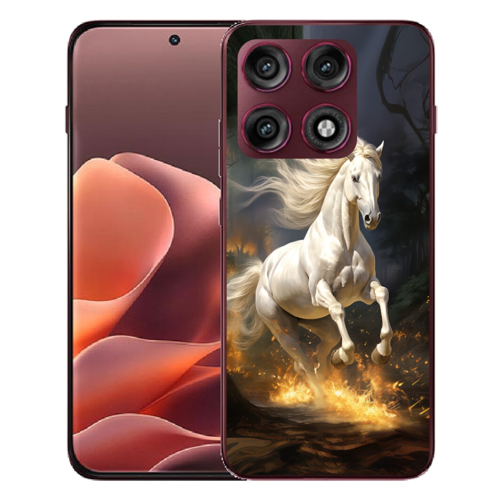 mmCase géltok a Motorola Edge 70 Pro-hoz – fehér ló 2