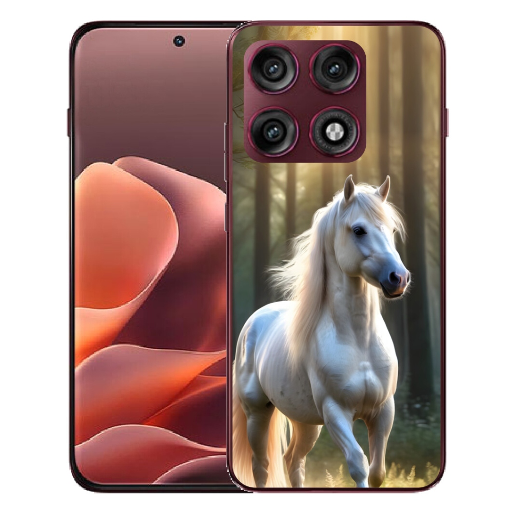 mmCase géltok a Motorola Edge 70 Pro-hoz – fehér ló 3