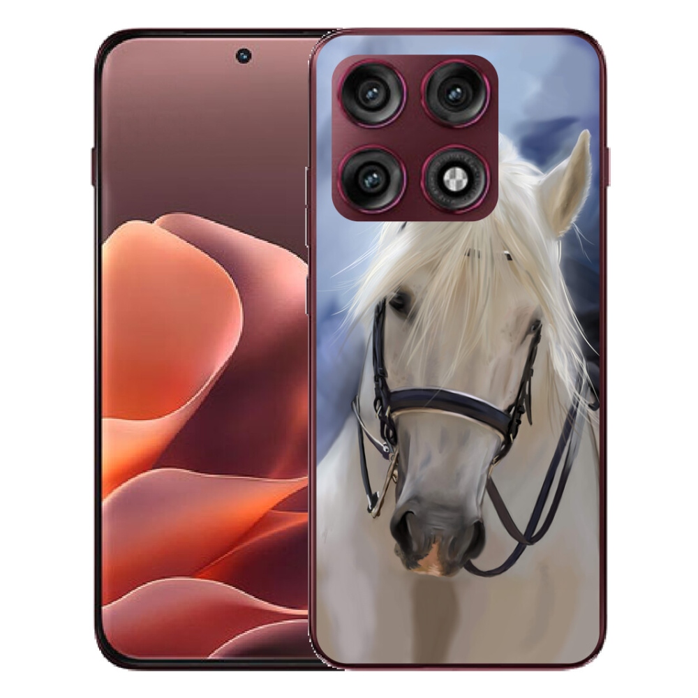 mmCase géltok a Motorola Edge 70 Pro-hoz – fehér ló