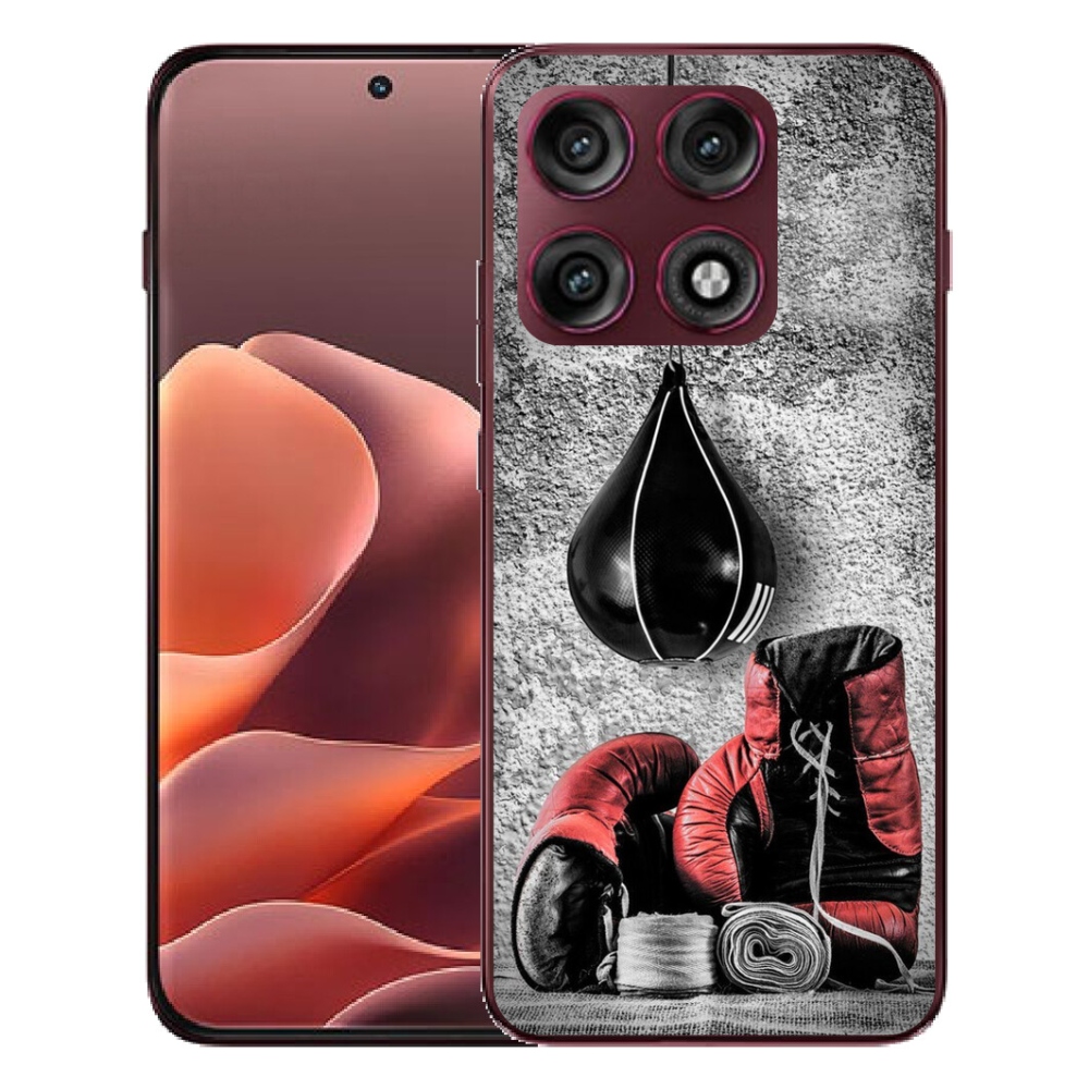 mmCase gél tok a Motorola Edge 70 Pro-hoz – bokszzsák és kesztyű