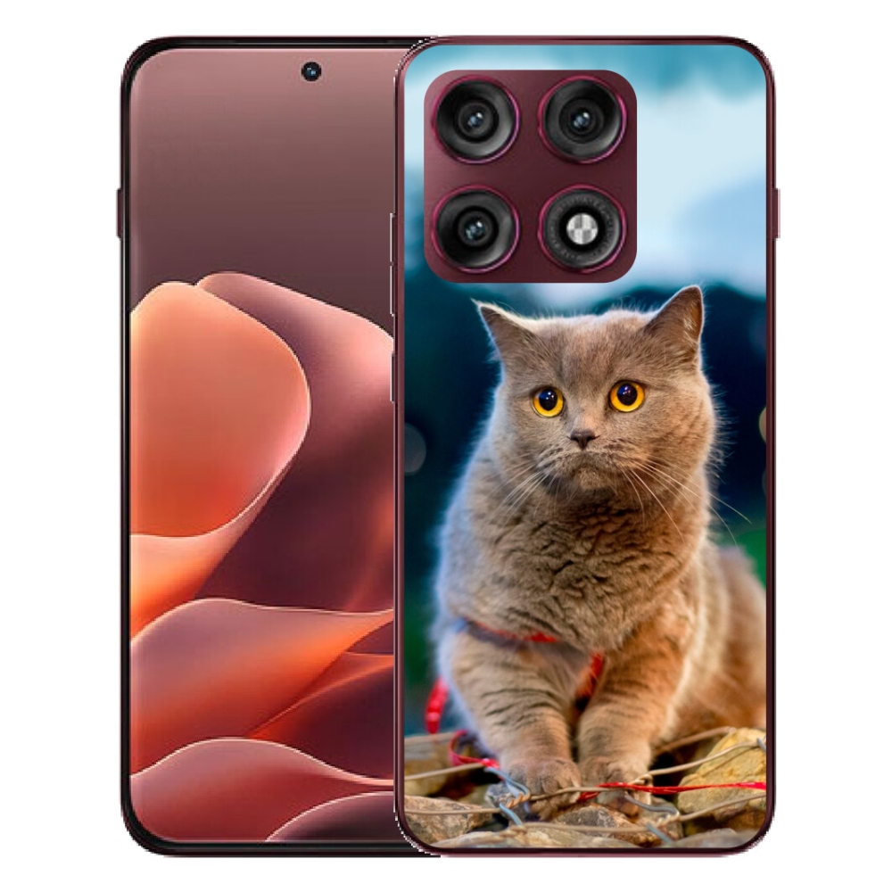 mmCase gél tok a Motorola Edge 70 Pro-hoz – brit kék 2