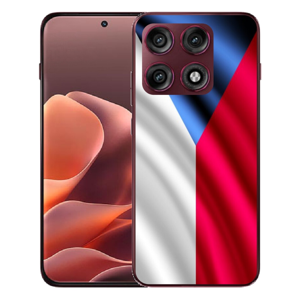 mmCase géltok a Motorola Edge 70 Pro-hoz – cseh zászló