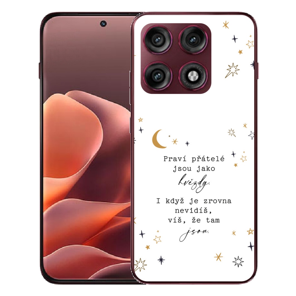 mmCase géltok a Motorola Edge 70 Pro-hoz – idézet 6, fehér háttérrel