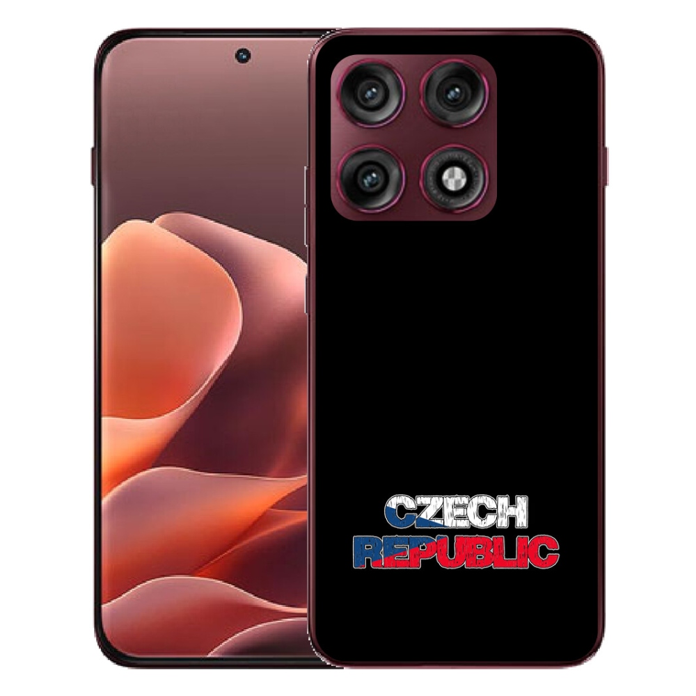 mmCase géltok a Motorola Edge 70 Pro-hoz – Cseh Köztársaság, fekete háttér