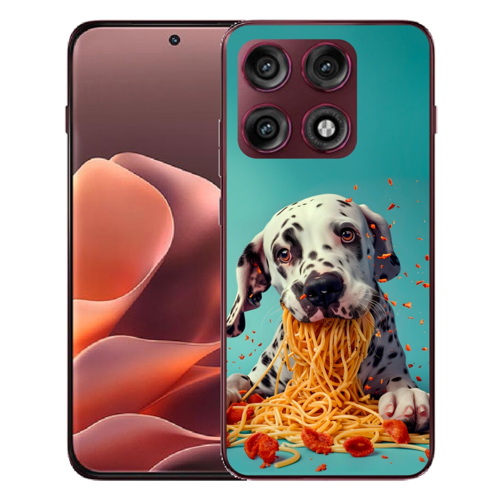 mmCase géltok a Motorola Edge 70 Pro-hoz – dalmát és spagetti