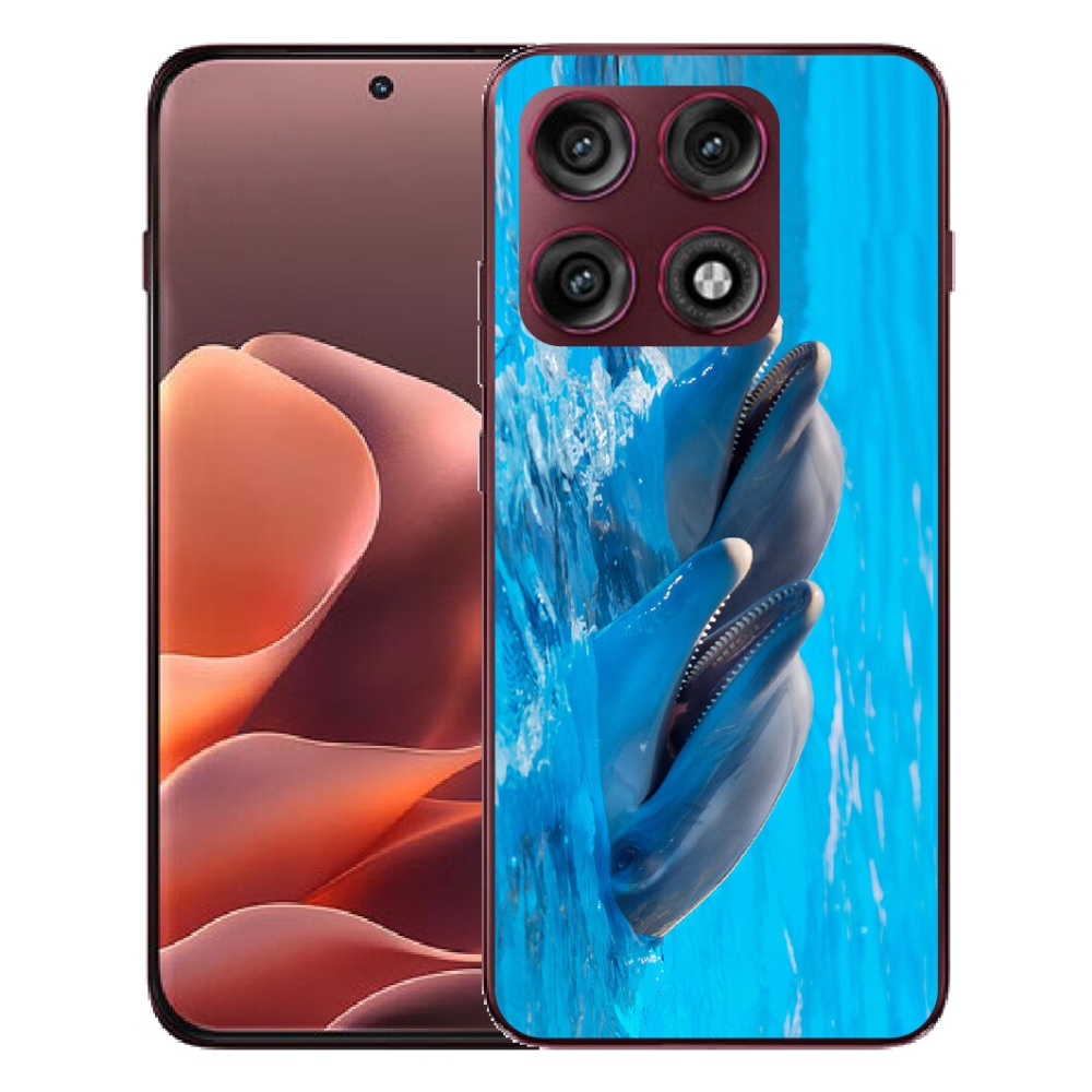 mmCase géltok a Motorola Edge 70 Pro-hoz – delfinek