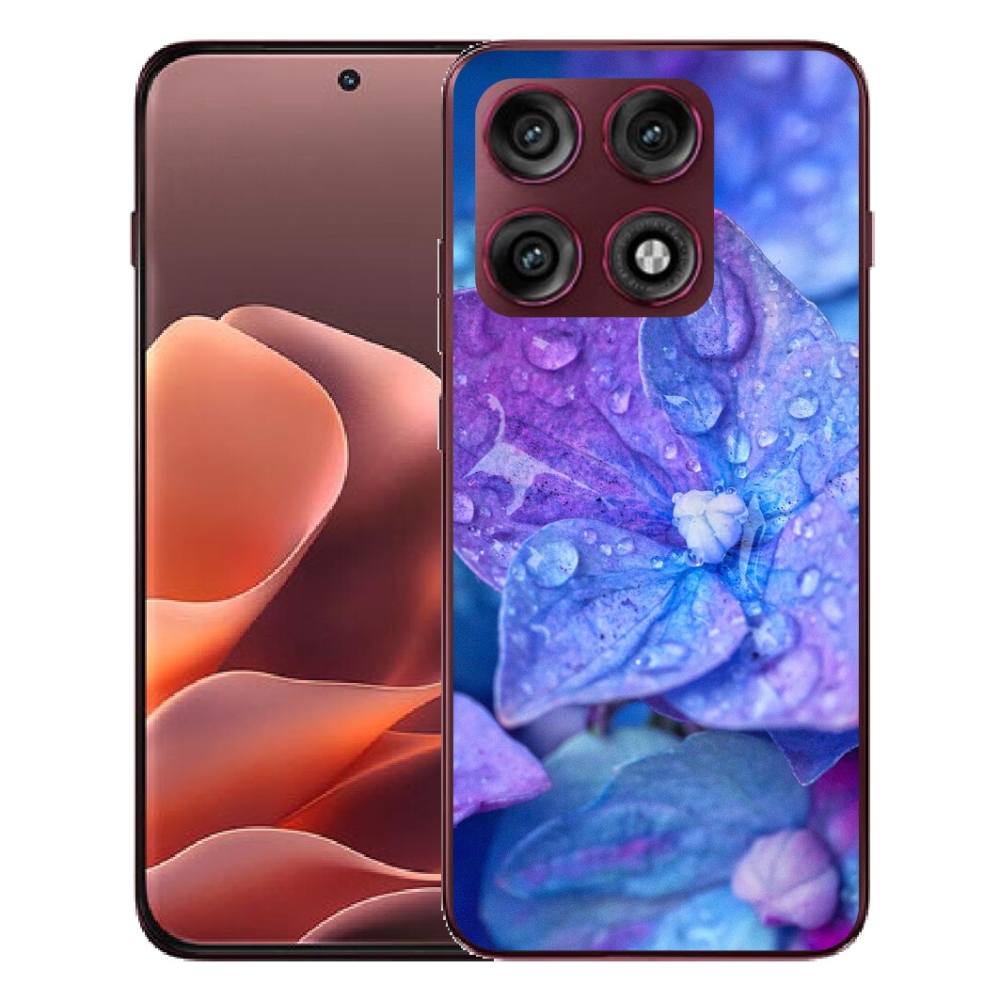 mmCase géltok a Motorola Edge 70 Pro-hoz – lila virág