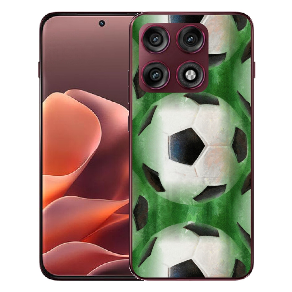 mmCase gél tok a Motorola Edge 70 Pro-hoz – futball-labda