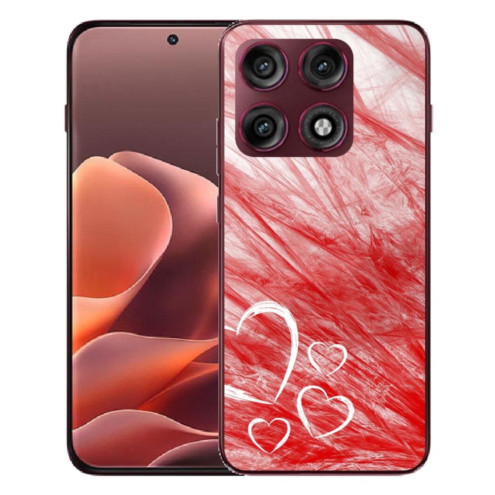 mmCase gél tok a Motorola Edge 70 Pro-hoz – szív