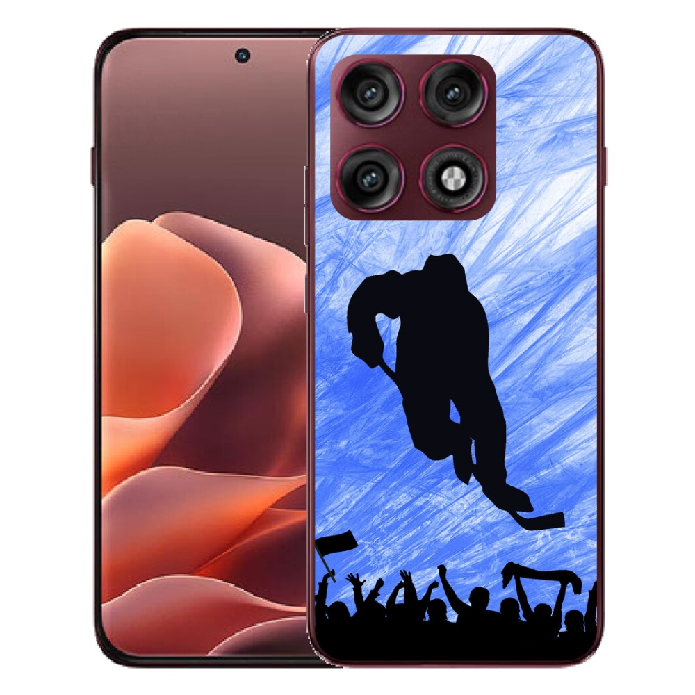 mmCase gélhuzat a Motorola Edge 70 Pro-hoz – jégkorongozó