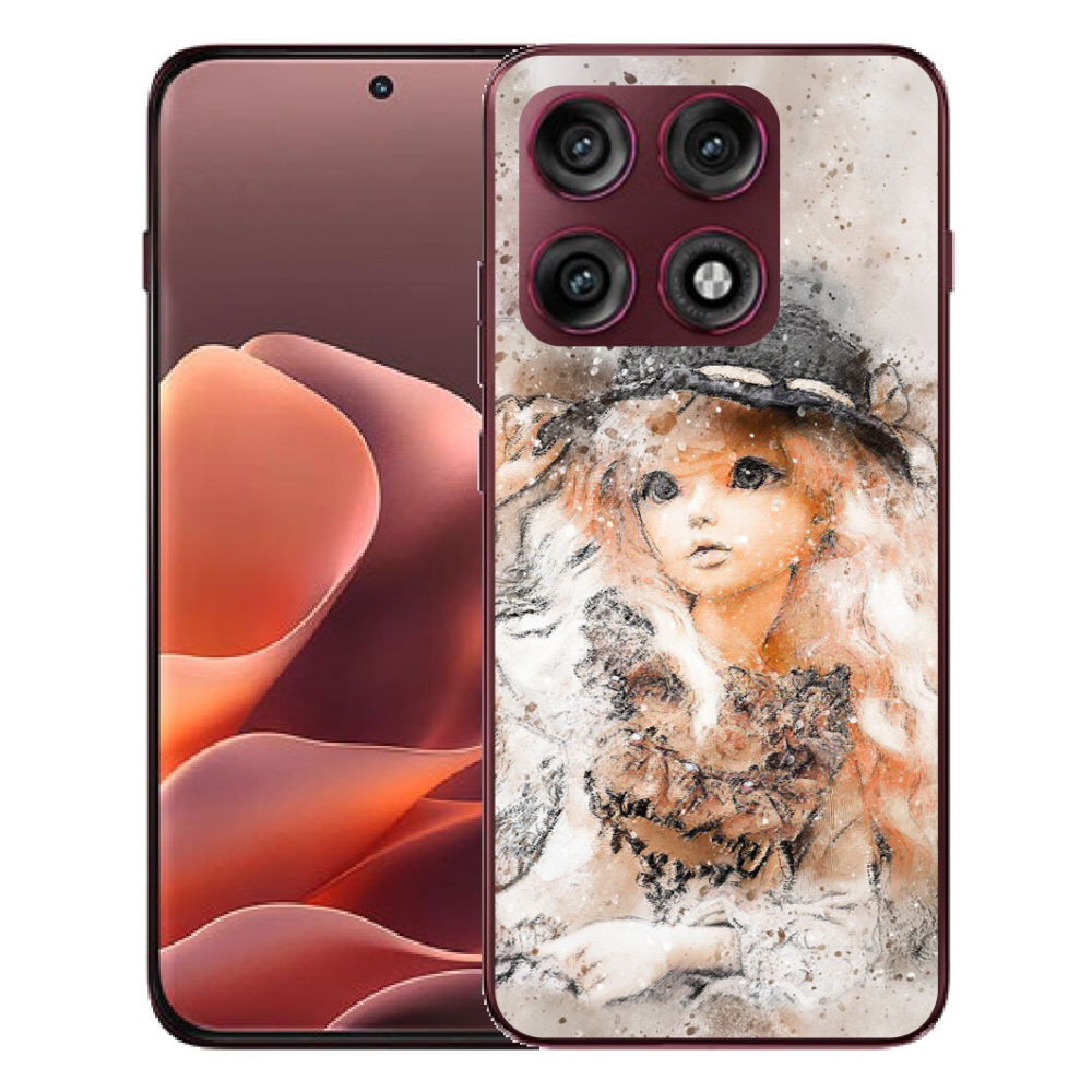 mmCase géltok a Motorola Edge 70 Pro-hoz – kalapos kislány
