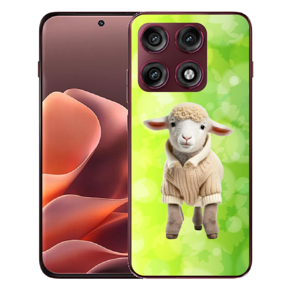 mmCase géltok a Motorola Edge 70 Pro-hoz – pulóveres bárányka