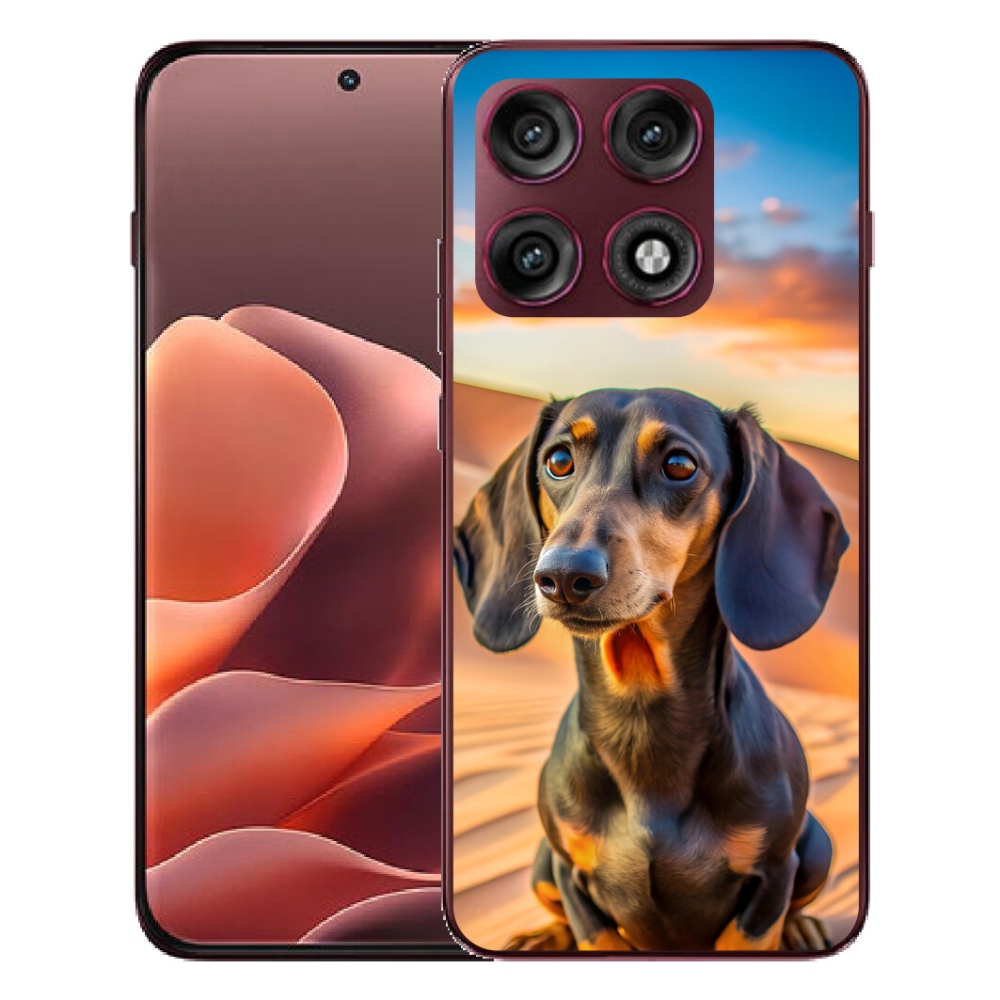 mmCase géltok a Motorola Edge 70 Pro-hoz – dachshund 3 