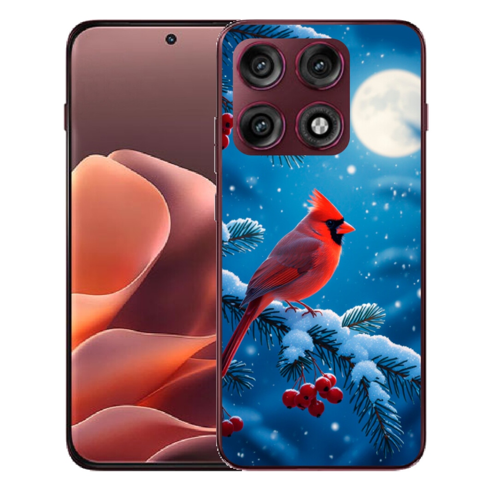 mmCase géltok a Motorola Edge 70 Pro-hoz – kardinális piros
