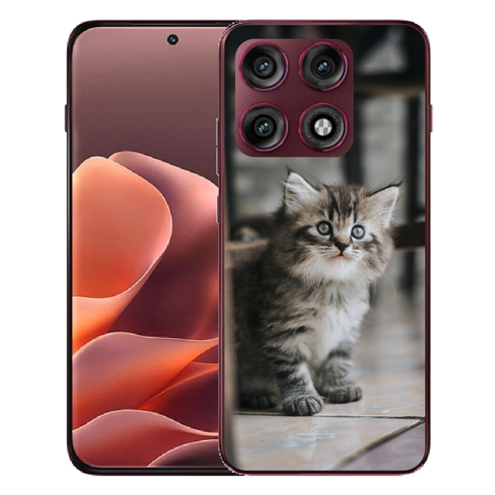 mmCase gél tok a Motorola Edge 70 Pro-hoz – cica