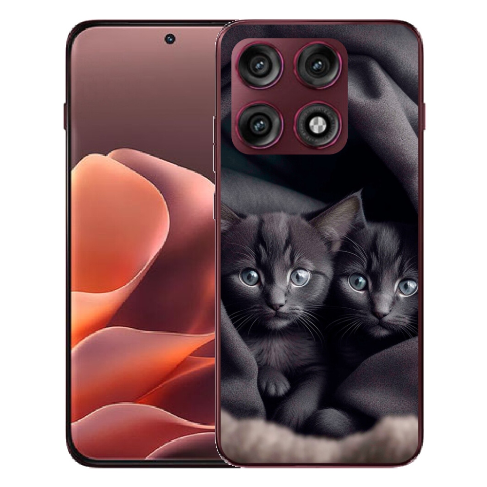 mmCase géltok a Motorola Edge 70 Pro-hoz – macska-duó