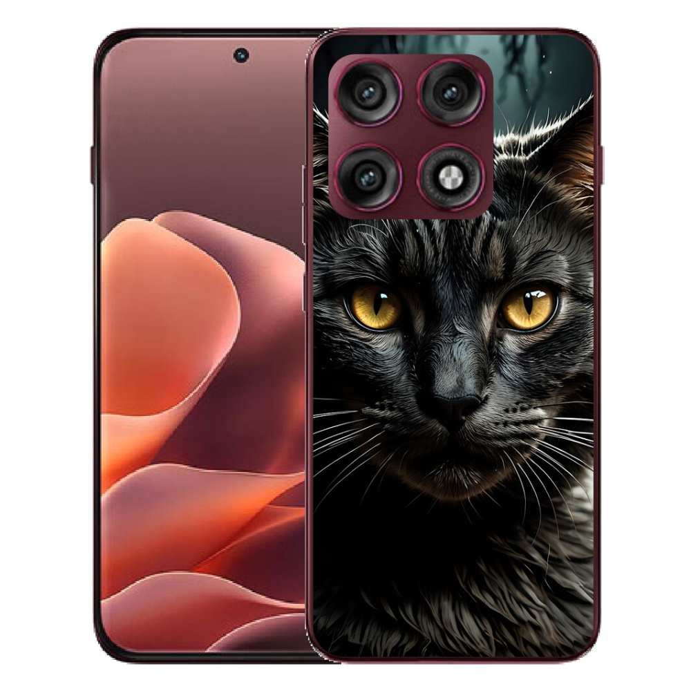mmCase gélhuzat a Motorola Edge 70 Pro-hoz – macska tekintet 3