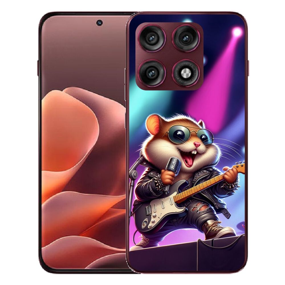 mmCase gélhuzat a Motorola Edge 70 Pro-hoz – „rocker hörcsög”